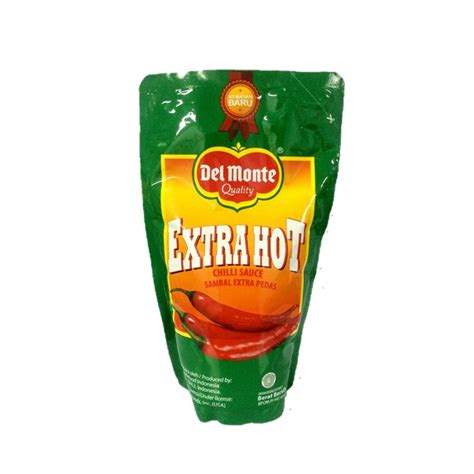 Jual Delmonte Saus Extra Hot Chilli Pouch Gr Indonesia Shopee Indonesia