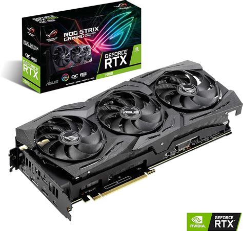 ASUS ROG STRIX NVIDIA GeForce RTX 2080 OC 8G Gaming Grafikkarte ...