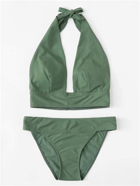 Cobunny Bikini Set Low Waist Strappy Triangle Brazilian Artofit