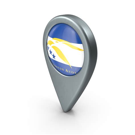 Johnston Atoll Location Flag 3d Object 2298801149 Shutterstock
