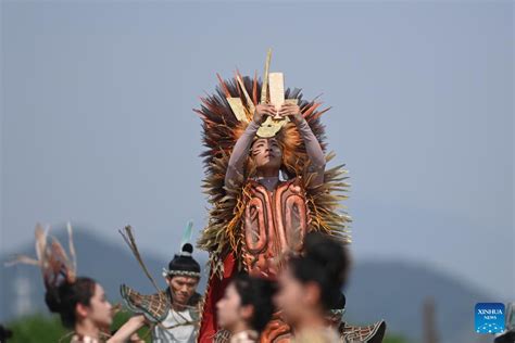 Flame For Hangzhou Asian Games Lit In Liangzhu Culture Site Xinhua