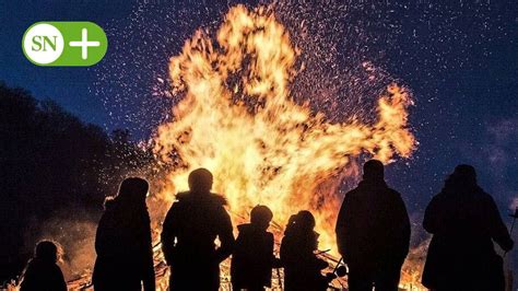 Osterfeuer In Niedernw Hren Nienst Dt Lindhorst Und Sachsenhagen