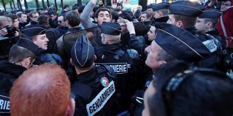 Manif Anti Mariage Gay Policiers Et Gendarmes Mobilis S