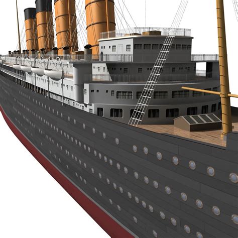 RMS Lusitania 3D Model $39 - .fbx .max .ma .wrl .obj - Free3D