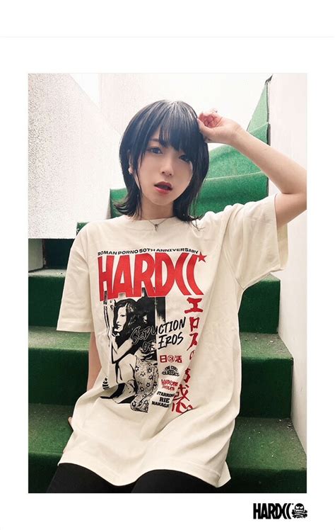 楽天市場 ハードコアチョコレート HARDCORE CHOCOLATE ロマンポルノ50周年 エロスの誘惑 タライフロストグリーン SS TEE T 2017EM GE T