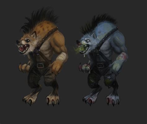 Gnoll evolution fan concept by MoonlessMello on DeviantArt