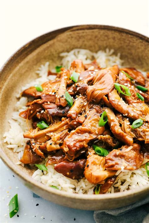 Slow Cooker Honey Garlic Chicken Recipe The Recipe Critic