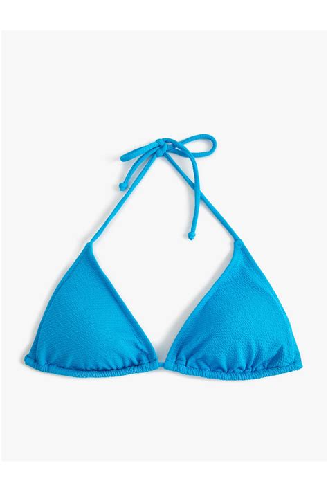 Koton Üçgen Bikini Üstü Dokulu Kaplı Fiyatı Yorumları Trendyol
