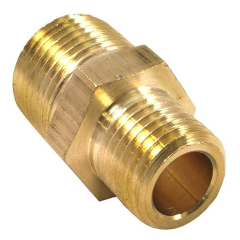 75533 Brass Fitting Reducer Adapter 3 8 Inch Male Npt To 1 4 Inch