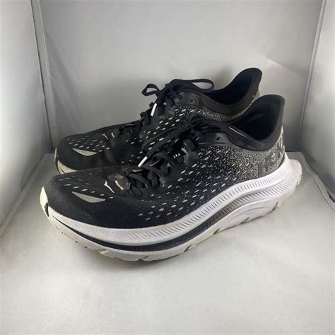 Hoka One One Shoes Hoka One One Kawana Blackwhite Running Shoes Mens 1d Poshmark