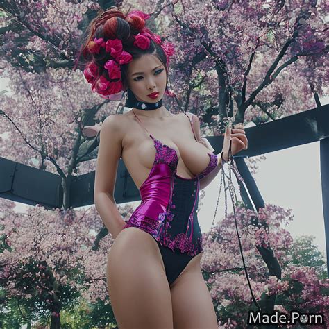 Porn Image Of Collarbone Geisha Shiny Skin Big Hips Athlete Fantasy Armor Thick Created By AI