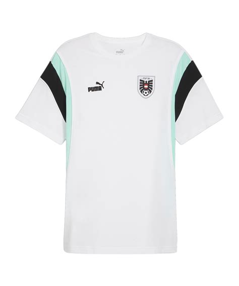 PUMA Österreich Ftbl Archive T Shirt EM 2024 Weiss weiss