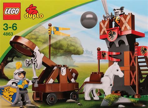 LEGO® DUPLO® Wartownik i katapulta 4863 • 🇵🇱 Porównywarka cen klocków
