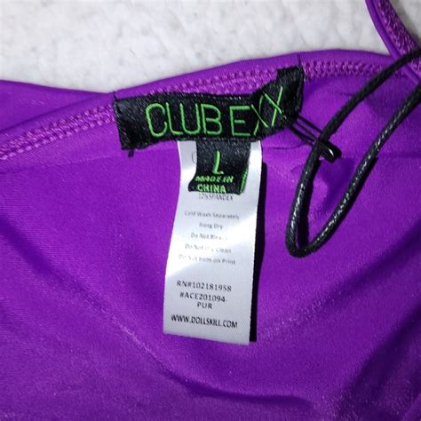 Dolls Kill Intimates Sleepwear Nwt Dolls Kill Sexy Bad Ass Purple Belly Wrap Bra Harness