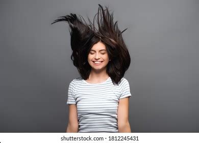 Naked Sad Brunette Long Haired Woman Stock Photo 1812245488 Shutterstock