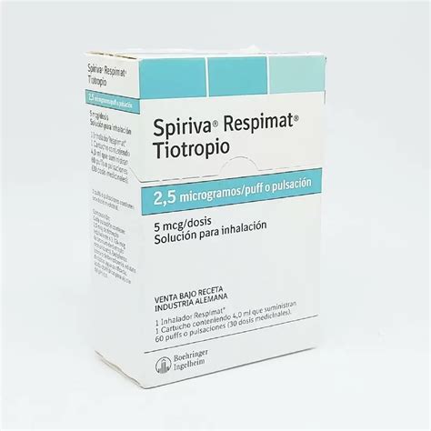 Spiriva Respimat Aerosol Fco X 4 Ml Farmacia Y Perfumería Catedral