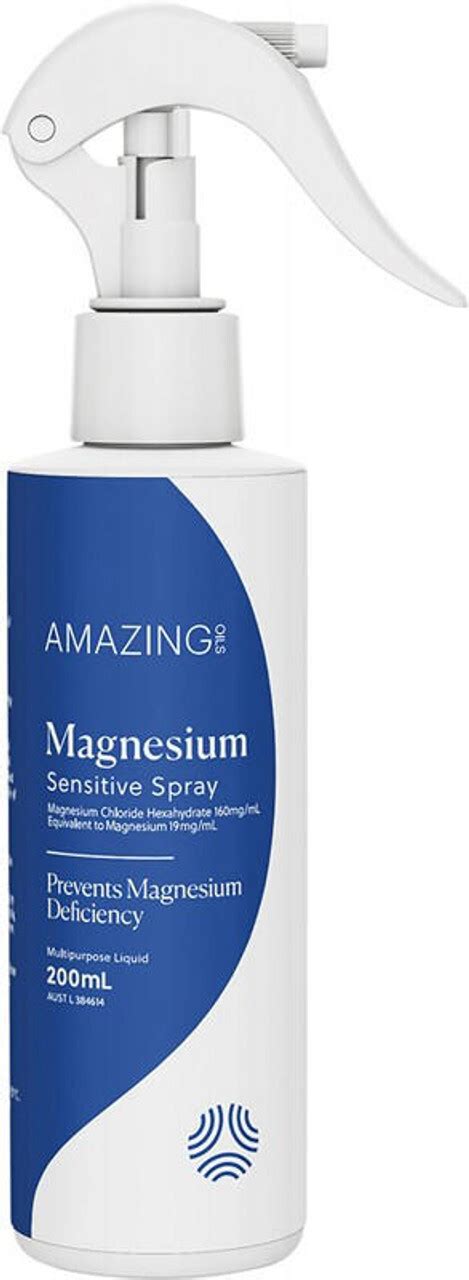 Amazing Oils Magnesium Sensitive Spray 200ml