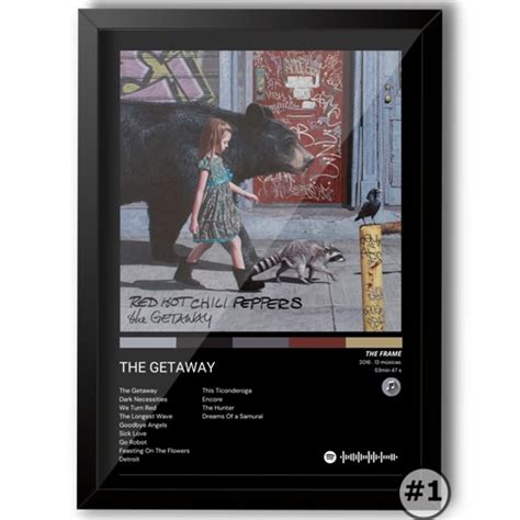 Quadro A Spotify Album The Getaway Red Hot Chili Peppers Elo