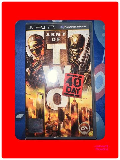 PSP Army of Two, Video Gaming, Video Games, PlayStation on Carousell