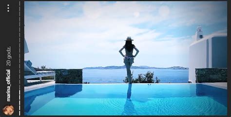 Marina Uczenko Szcz Sna W Bikini Na Greckiej Wyspie Mykonos Ale Cia O Przegl D Sportowy Onet
