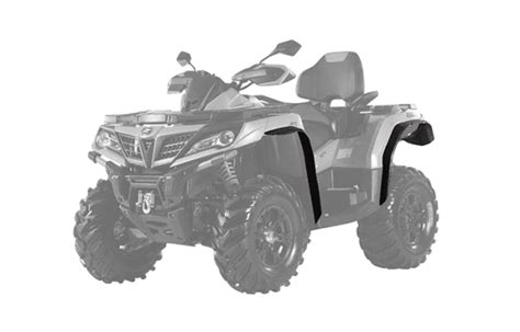 Комплект расширителей арок на CFMOTO X8 H.O./X10 EPS R-X8H.O._X10EPS ...