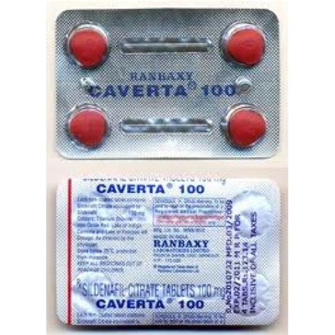 CAVERTA 100 Mg Tab At Best Price In Nagpur Kannu Brothers