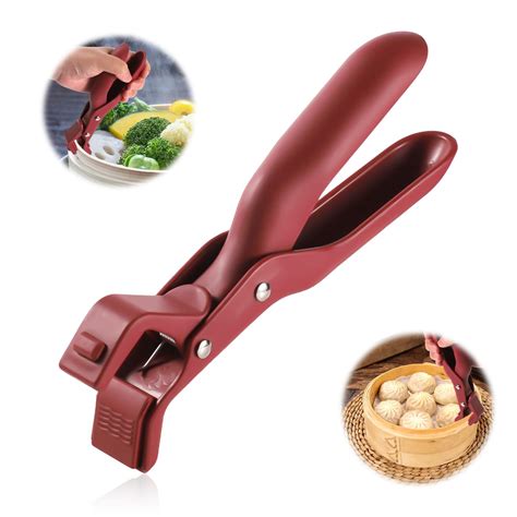 Amazon Anti Scald Bowl Holder Clip Plastic Silicone Insulation Clip Anti Skidding Hot