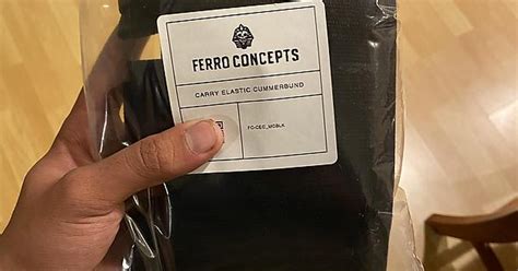 Ferro Concepts Carry Cummerbund Album On Imgur