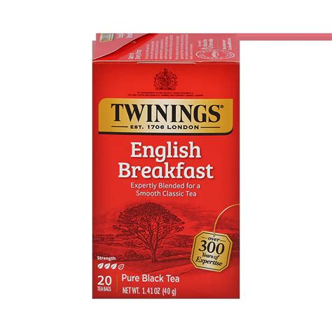 Twinings Extra Strong English Breakfast Black Tea Soups Online