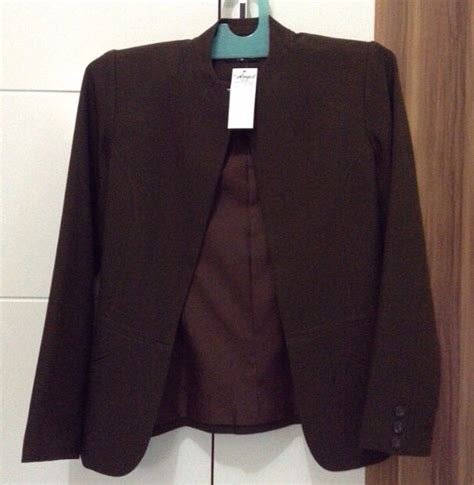 Jual Blazer Kerja Formal Cokelat Tua Jas Wanita Di Lapak Belanja