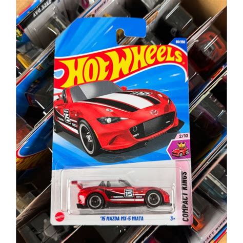 飛行屋 全新品 Hot Wheels 風火輪小汽車 合金車 馬自達 MAZDA MX MIATA敞篷車 蝦皮購物