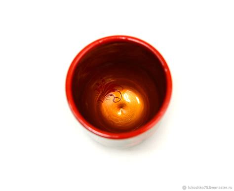 Стакан деревянный хохлома "Малина". Арт.30055 в интернет-магазине ...