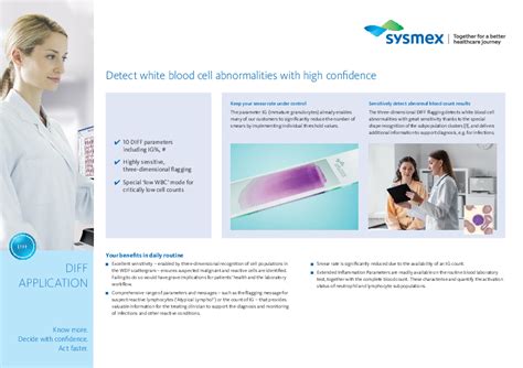 Xr Series White Blood Cell Differential Count Application
