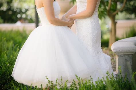 Same Sex Urban Garden Wedding