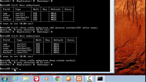 Membuat Database Menggunakan MySql Di CMD Command Prompt YouTube