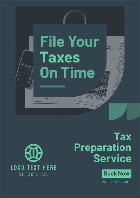 Income Tax Poster Income Tax Poster Maker Brandcrowd