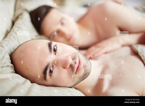 Man Gay Bed Hi Res Stock Photography And Images Alamy
