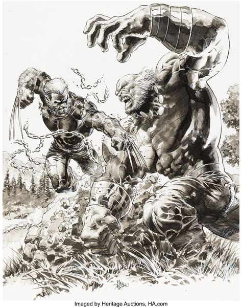 Mike Deodato Jr. Secret Wars #1 Old Man Logan vs. Maestro Variant | Lot