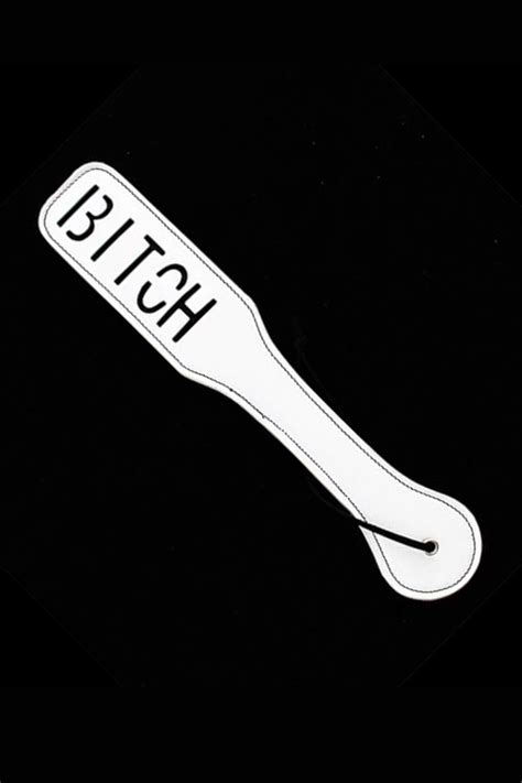 Paleta Para Nalgadas Bitch Blanca Uva Salvaje Sex Shop