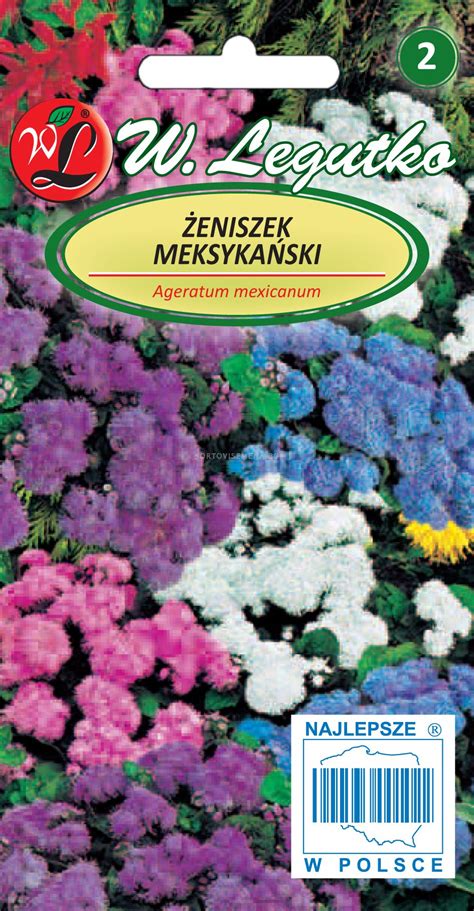 Семена Агератум мексиканко микс 1 оп / Ageratum mexicanum dwarf mix ...