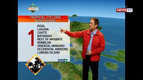 SONA Weather Update As Of 10 00 PM November 10 2020 YouTube