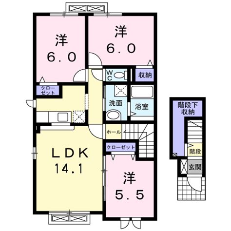 八戸市 カーサ プリート 201号室 〒031 0003 青森県八戸市吹上3丁目9 40 67000円│松橋不動産 八戸市のアパート賃貸