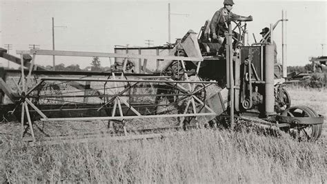 Machinery Milestones History Of The Combine Harvester Farmers Weekly