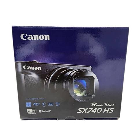 Canon Powershot Sx740 Hs Silver Compact Digital Camera 203mp Wi Fi New