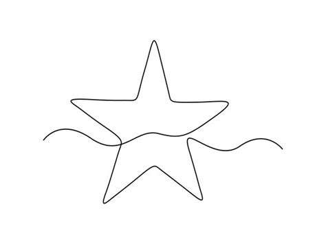 Continuous Line Star Vectors And Illustrations For Free Download Freepik