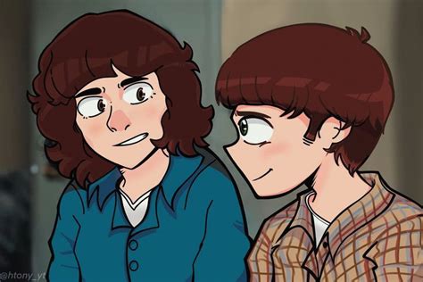 Will and Mike fanart | Stranger things art, Fan art, Stranger things