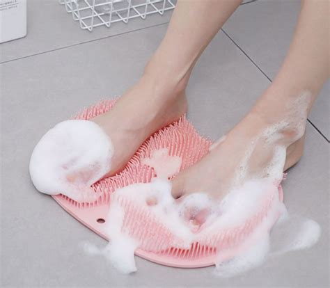 Настенный коврик для мытья ног с раздвижной присоской для душа - купить ...