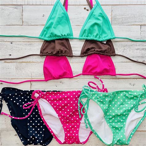 Victorias Secret Vintage Y2k Swim Bundle Of Bikini Depop