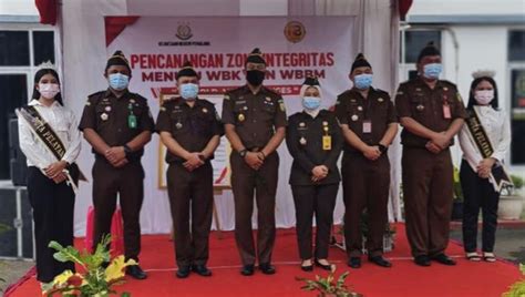 Kejaksaan Negeri Canangkan Zona Integritas Menuju WBK Dan WBBM Ini