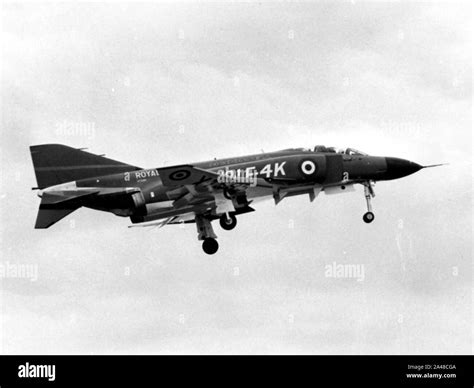 First F-4K Phantom FG.1 landing at McDonnell plant 1966 Stock Photo - Alamy